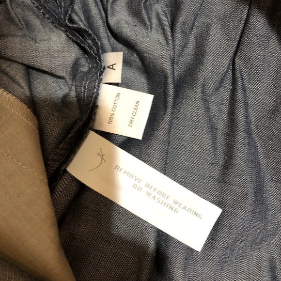 Ann Taylor Loft Two Tone Gray Belted Skirt - Picture 6 of 7